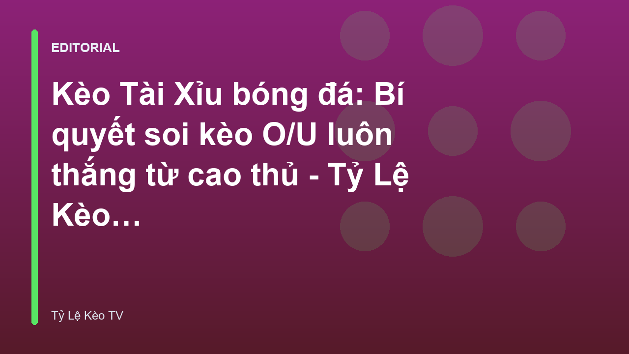 Người chơi đang phân tích bảng kèo Tài Xỉu bóng đá